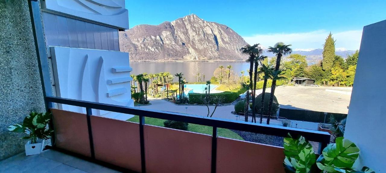 Relax-Lugano Lake Bissone Exteriér fotografie