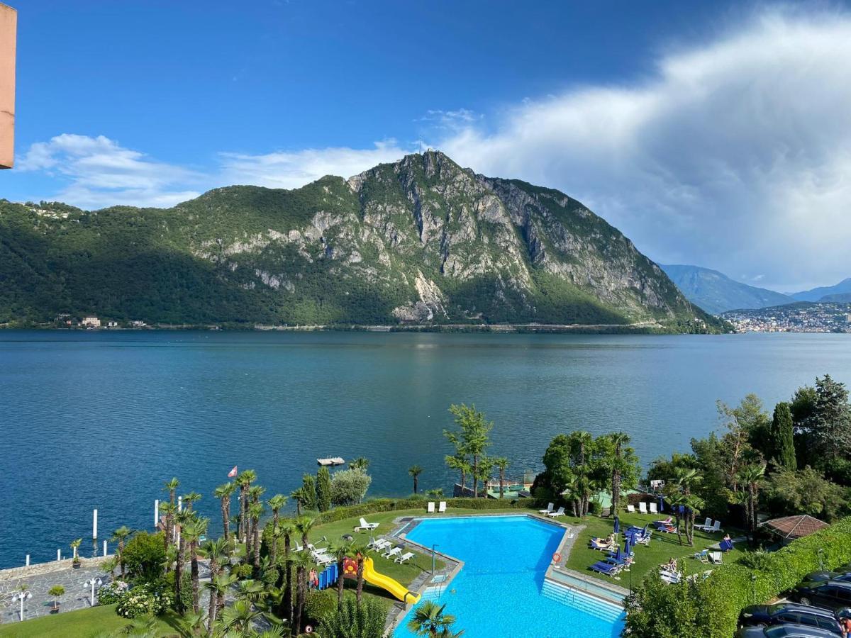 Relax-Lugano Lake Bissone Exteriér fotografie