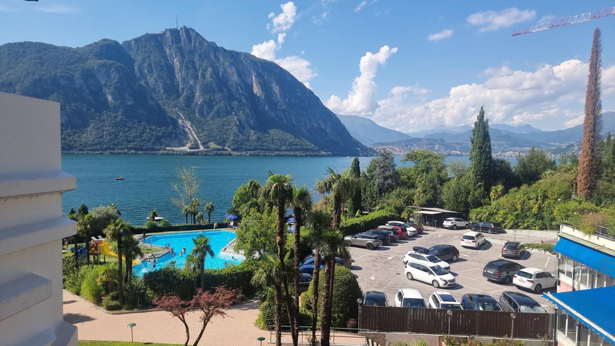 Relax-Lugano Lake Bissone Exteriér fotografie