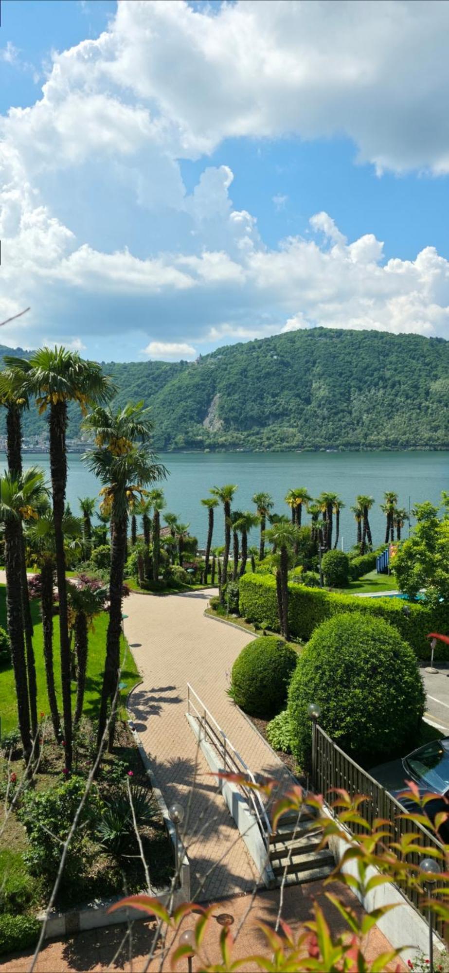 Relax-Lugano Lake Bissone Exteriér fotografie
